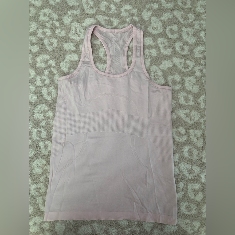 Lululemon Women's Pink Sleeveless Top size 8